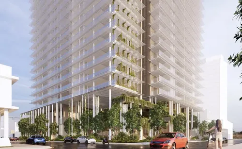 Proposed Tower Trample on the Forest of Column in Brisbane